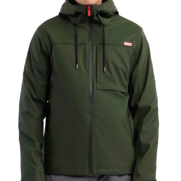 Hunter Men's Mill Rain JacketSize XL Large Hunter Green Logo NWT